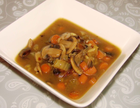 Low Calorie Mushroom Recipes
 Low Fat Mushroom And Wild Rice Soup Recipe Food