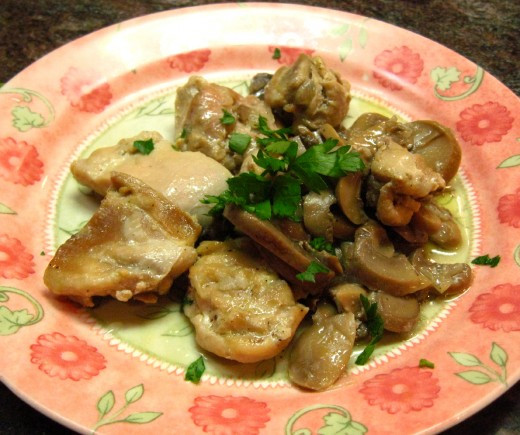 Low Calorie Mushroom Recipes
 Chicken With Mushrooms and ions Low Calorie Recipe