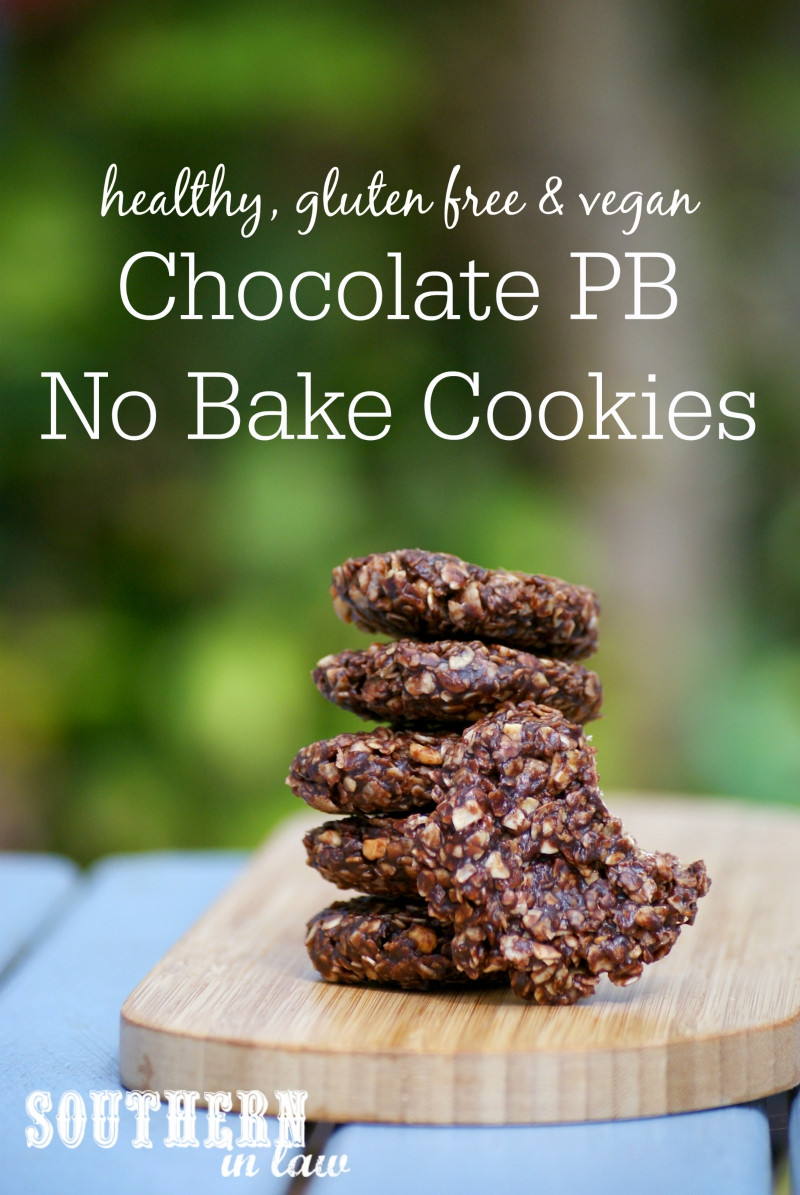 Low Calorie No Bake Cookies
 Southern In Law Recipe Healthy No Bake Chocolate PB Cookies