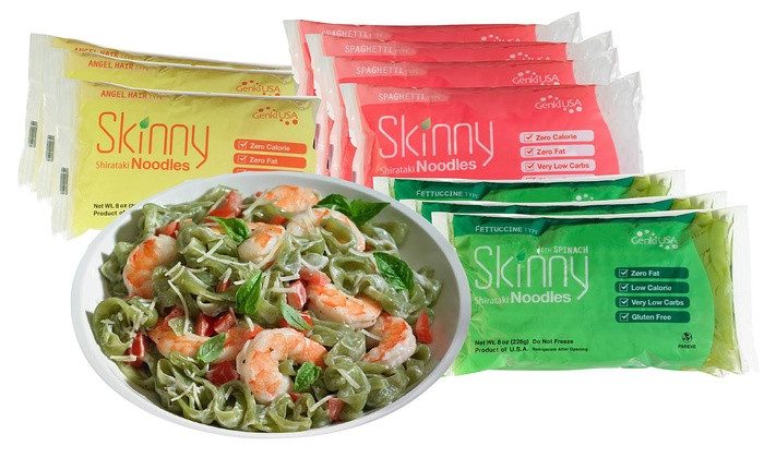 Low Calorie Noodles
 Low Calorie Skinny Noodle Sampler 10 Pack