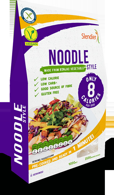 Low Calorie Noodles
 Slen r Noodle Style 250g