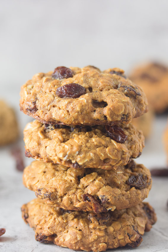 Low Calorie Oatmeal Cookies
 Low Fat Oatmeal Raisin Cookies Savvy Naturalista