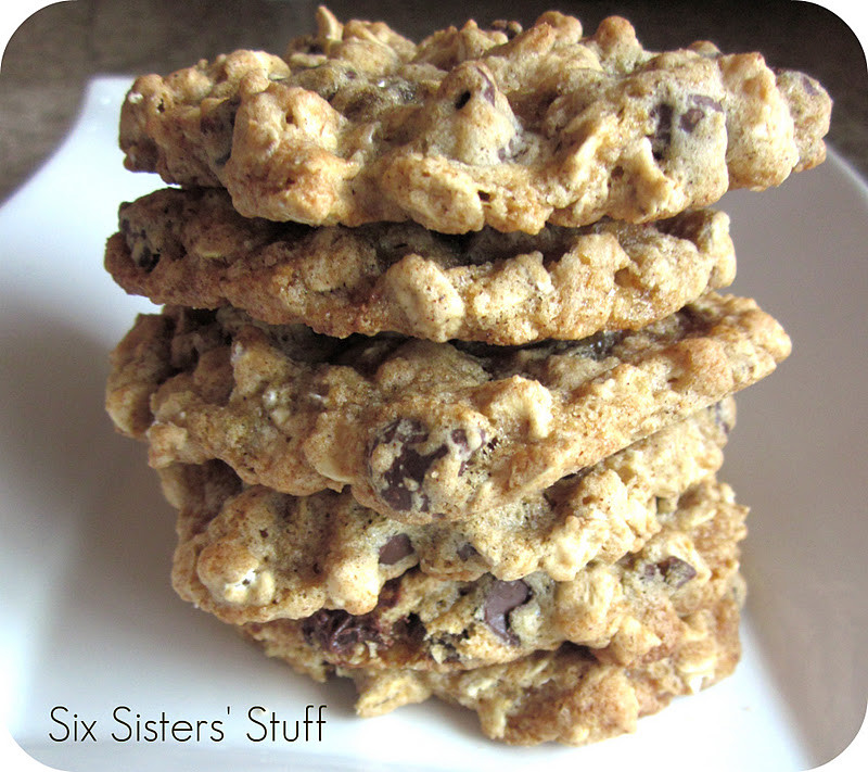 Low Calorie Oatmeal Cookies
 Low Fat Chewy Chocolate Chip Oatmeal Cookies