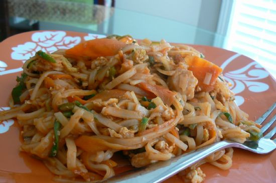 Low Calorie Pad Thai
 Chicken Pad Thai Recipe