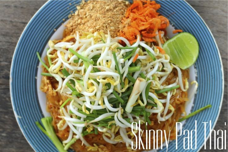 Low Calorie Pad Thai
 139 best images about Shirataki Noodles on Pinterest