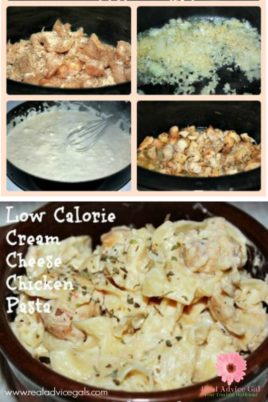 Low Calorie Pasta Recipes With Chicken
 Low Calorie Crock Pot Meals Cream Cheese Chicken Pasta Recipe