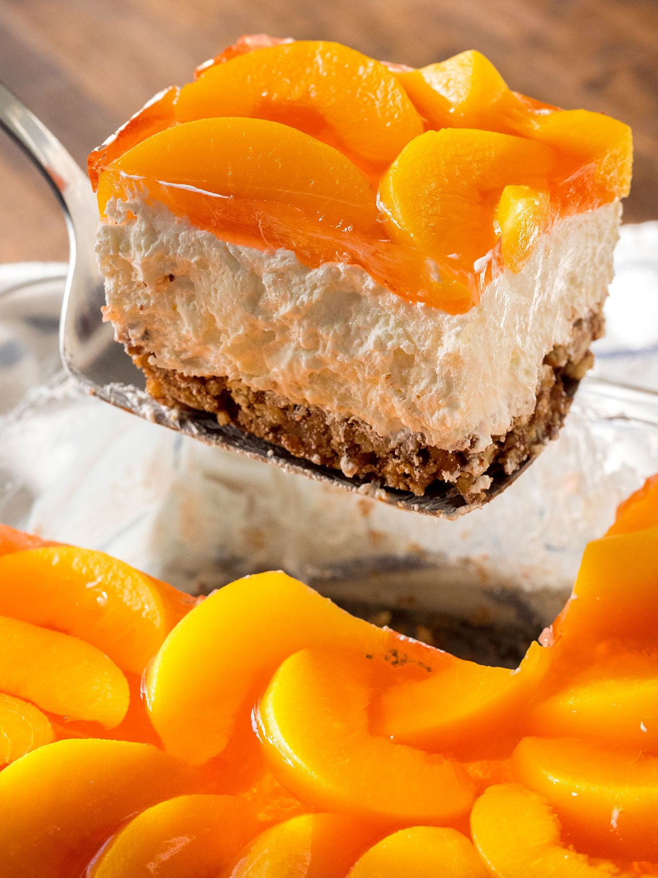 Low Calorie Peach Recipes
 Peach Pretzel Jello Salad use low carb ingre nts