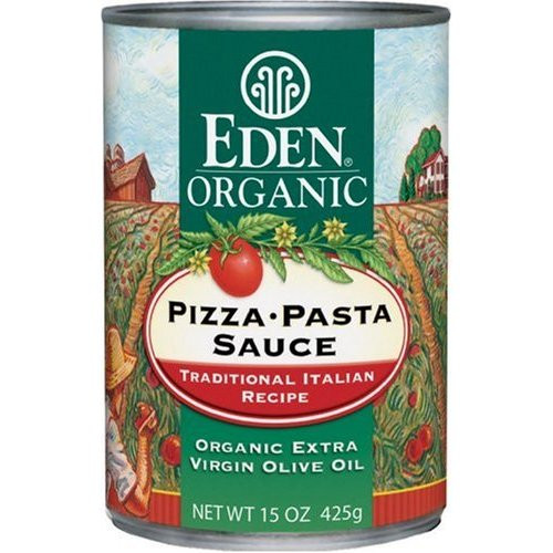 Low Calorie Pizza Sauce
 Eden Organic Pizza Pasta Sauce