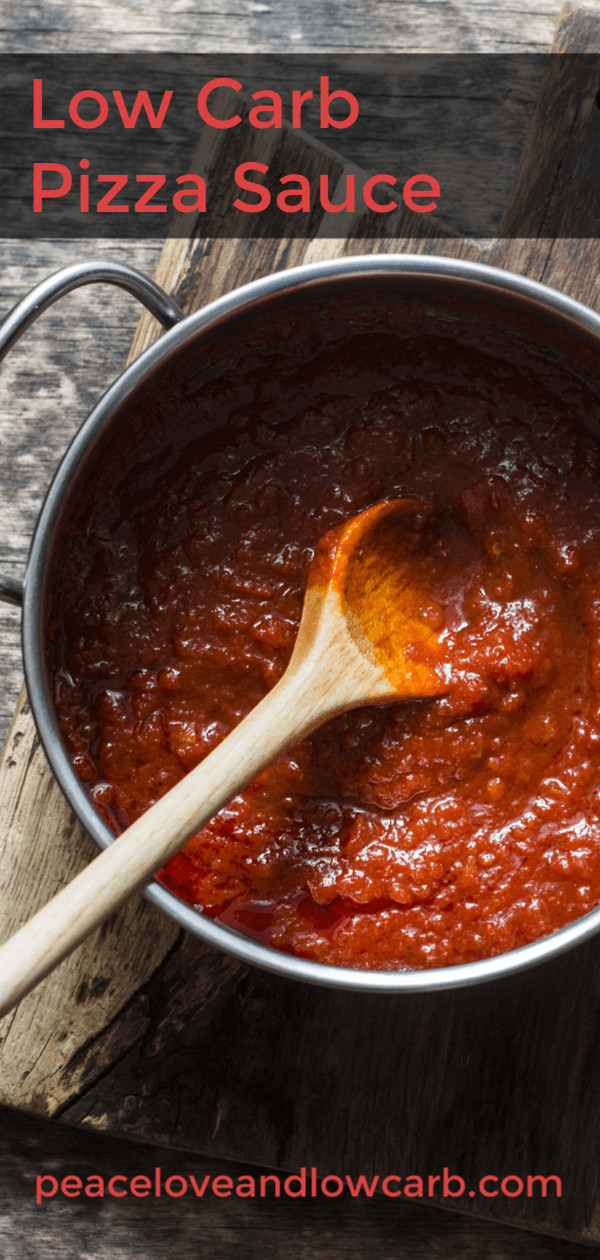 Low Calorie Pizza Sauce
 Low Carb Pizza Sauce