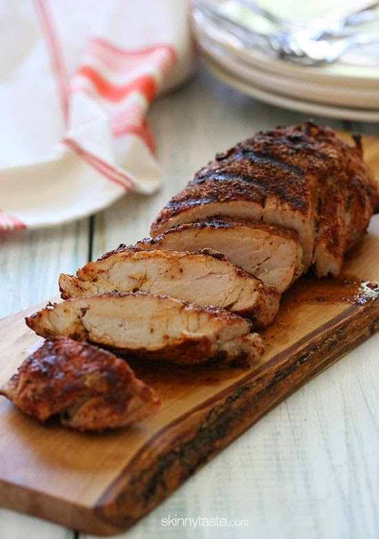 Low Calorie Pork Tenderloin Recipes
 Grilled Cumin Spiced Pork Tenderloin