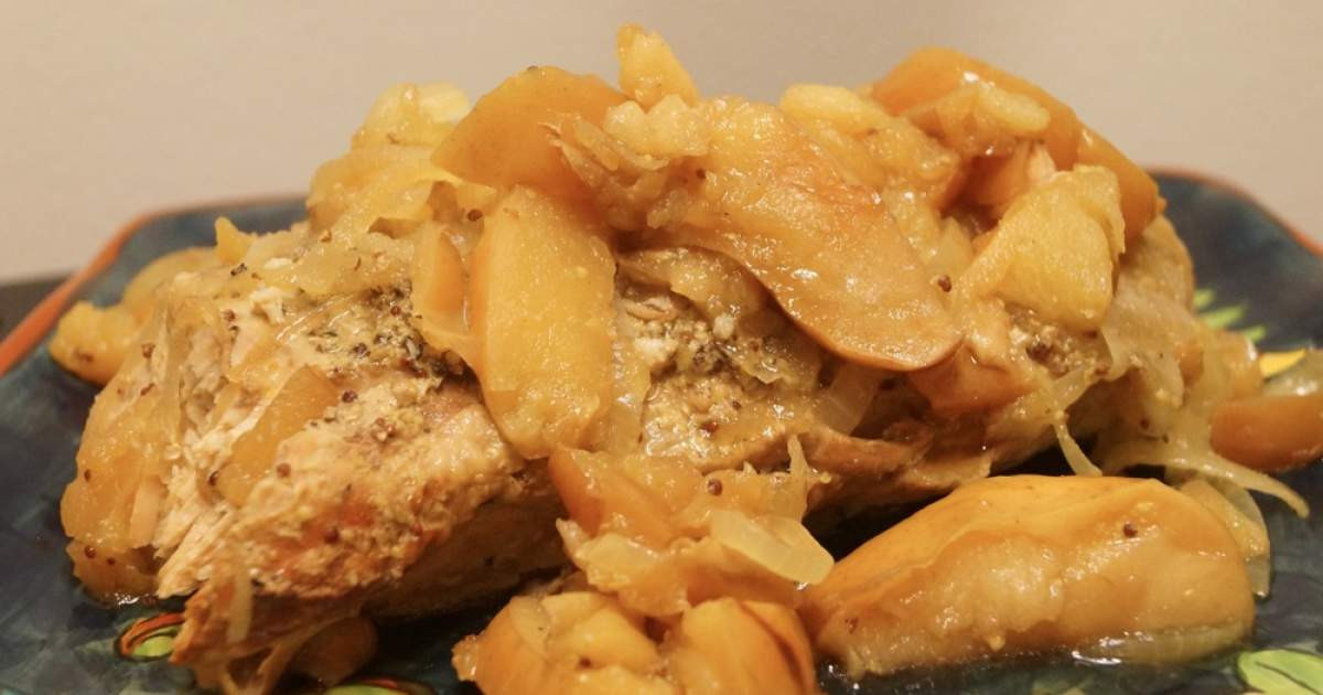 Low Calorie Pork Tenderloin Recipes
 Low Carb Slow Cooker Pork Tenderloin and Apples Slender