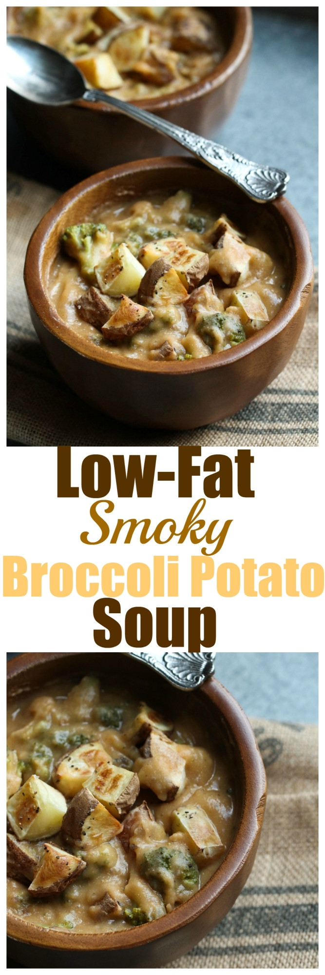 Low Calorie Potato Soup
 Vegan Low Fat Smoky Potato Soup