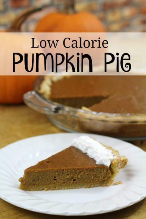 Low Calorie Pumpkin Dessert Recipes
 Low Calorie Pumpkin Pie