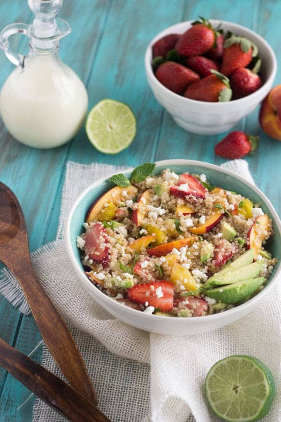 Low Calorie Quinoa Salad
 Fruity Quinoa Salad GF Low Fat Food Faith Fitness