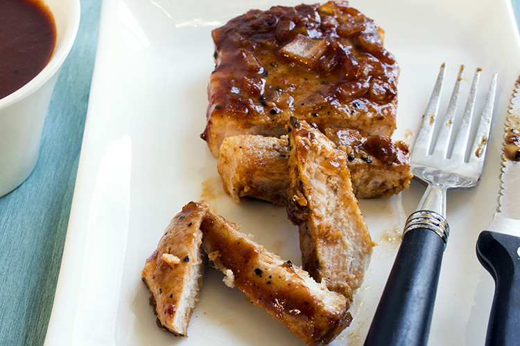 Low Calorie Recipes For Pork Chops
 Recipe Skinny Baked BBQ Pork Chops