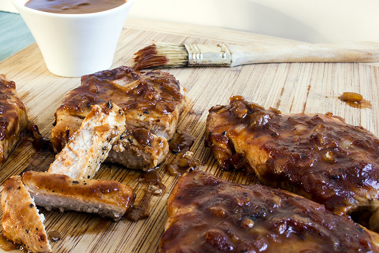 Low Calorie Recipes For Pork Chops
 Recipe Skinny Baked BBQ Pork Chops Skinny Mom