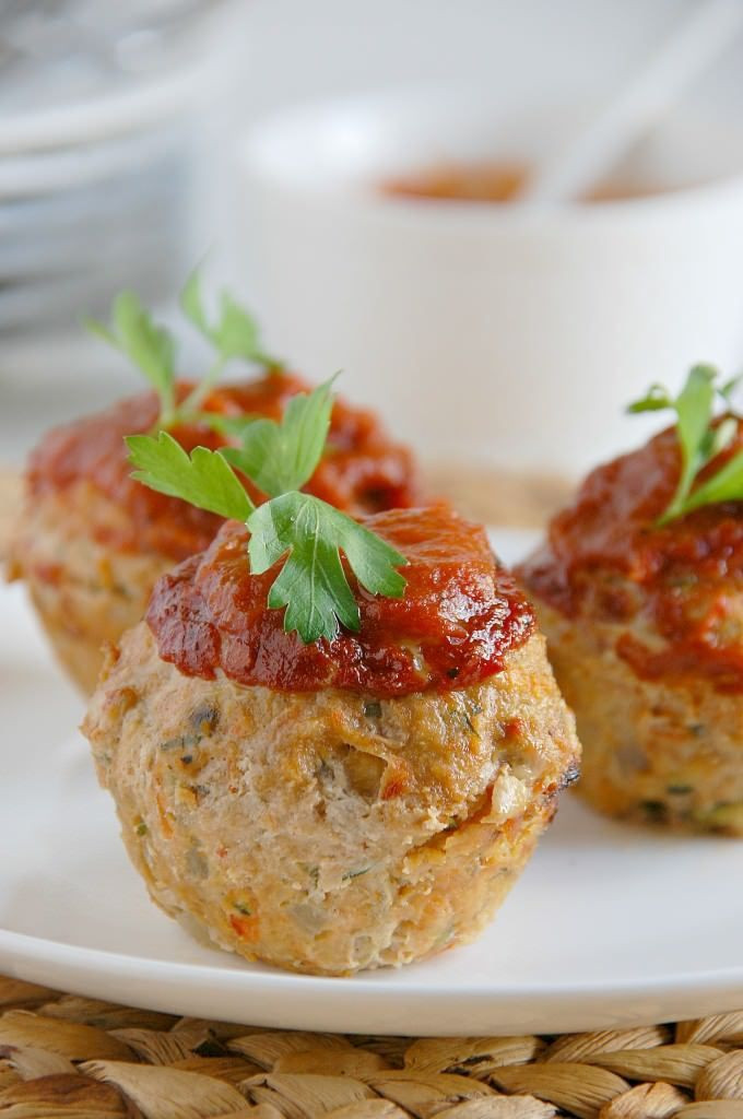 Low Calorie Recipes With Ground Turkey
 Low Fat Paleo Meatloaf Muffins Recipe