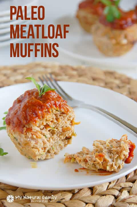 Low Calorie Recipes With Ground Turkey
 Veggie Paleo Meatloaf Muffins Recipe Clean Eating Gluten