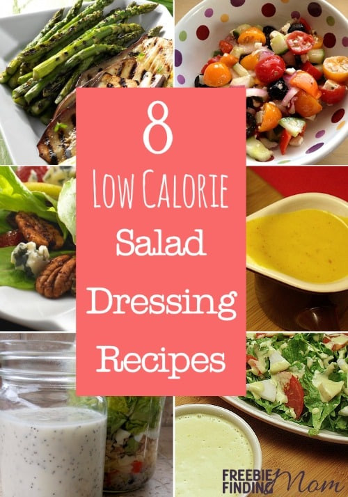 Low Calorie Salad Dressings
 8 Low Calorie Salad Dressing Recipes
