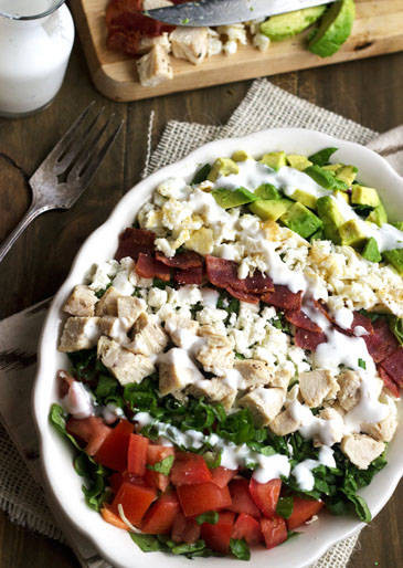 Low Calorie Salad Recipes
 Cobb Salad Recipe Low Calorie and Low Fat Food Faith