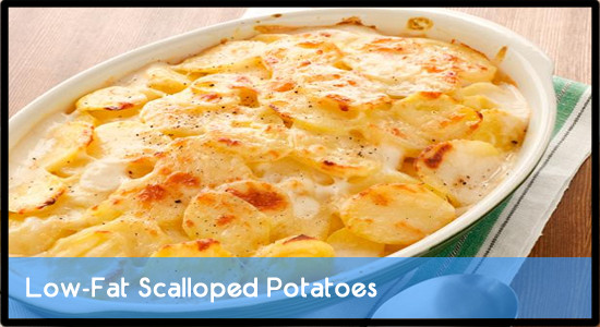 Low Calorie Scalloped Potatoes
 Low Fat Scalloped Potatoes