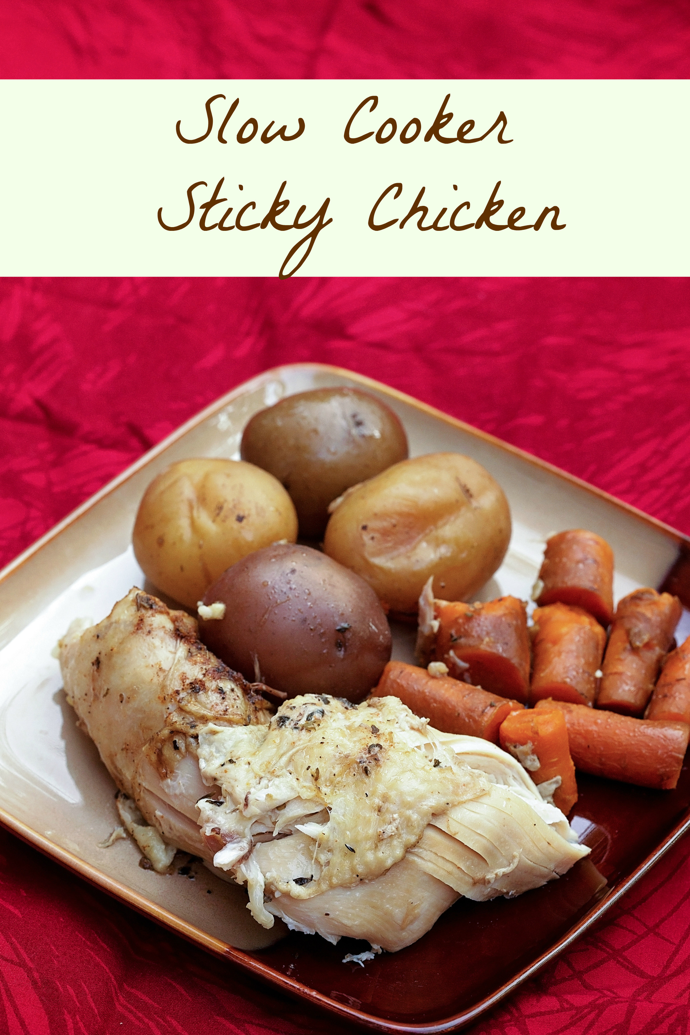 Low Calorie Slow Cooker Chicken Recipes
 Low Fat Slow Cooker Sticky Chicken Recipe SoFabFood