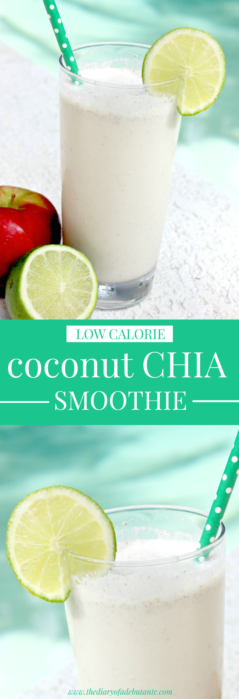 Low Calorie Smoothie Recipes
 Low Calorie Coconut Chia Smoothie Recipe
