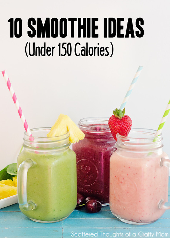 Low Calorie Smoothies
 10 Smoothie Ideas under 150 calories