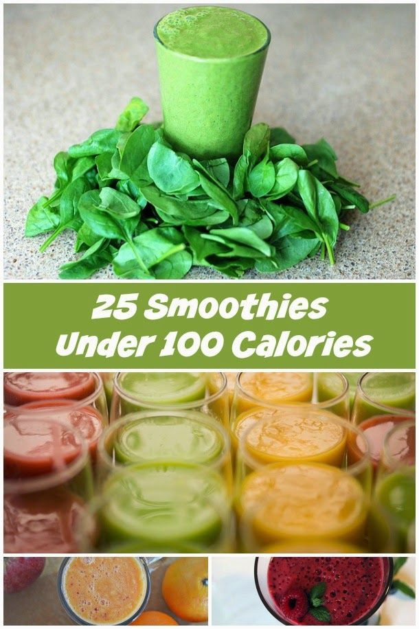 Low Calorie Smoothies Under 100 Calories
 Best 25 Low calorie smoothies ideas on Pinterest