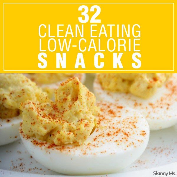 Low Calorie Snack Recipes
 32 Clean Eating Low Calorie Snacks