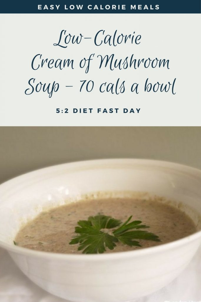 Low Calorie Soup Recipes Under 100 Calories
 creamy mushroom soup calories