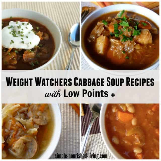 Low Calorie Soup Recipes Weight Watchers
 Weight Watchers Cabbage Soup Recipes with Points Plus