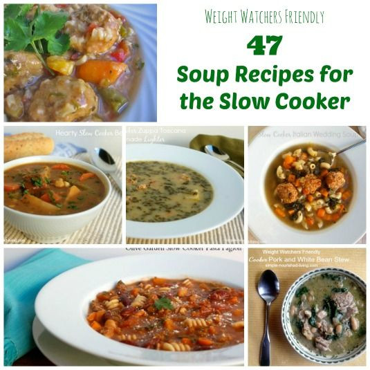 Low Calorie Soup Recipes Weight Watchers
 17 Best images about Weight Watchers Soup Recipes with