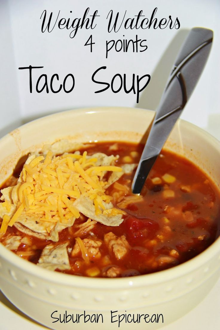 Low Calorie Soup Recipes Weight Watchers
 Best 25 Weight watcher taco soup ideas on Pinterest