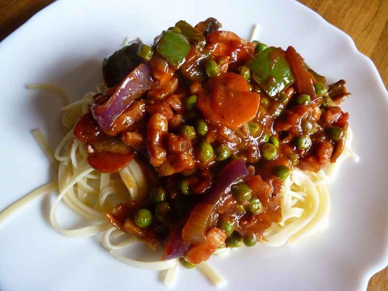 Low Calorie Spaghetti Sauce
 A thick yet low fat spaghetti sauce
