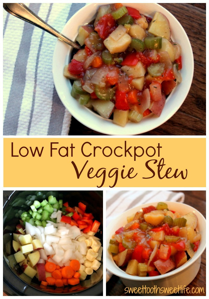 Low Calorie Stew
 Low Fat Crockpot Veggie Stew
