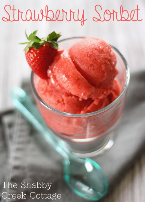 Low Calorie Strawberry Desserts
 Low Calorie Dessert Strawberry Sorbet Recipe