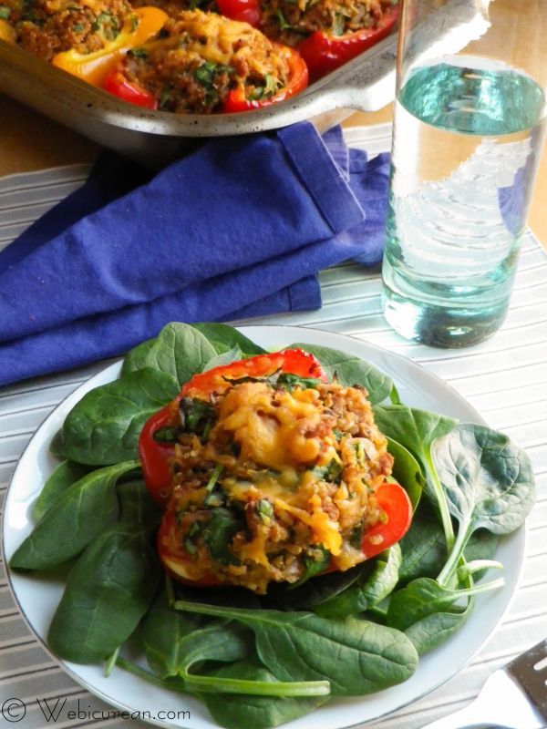 Low Calorie Stuffed Bell Peppers
 Heart Healthy Stuffed Peppers