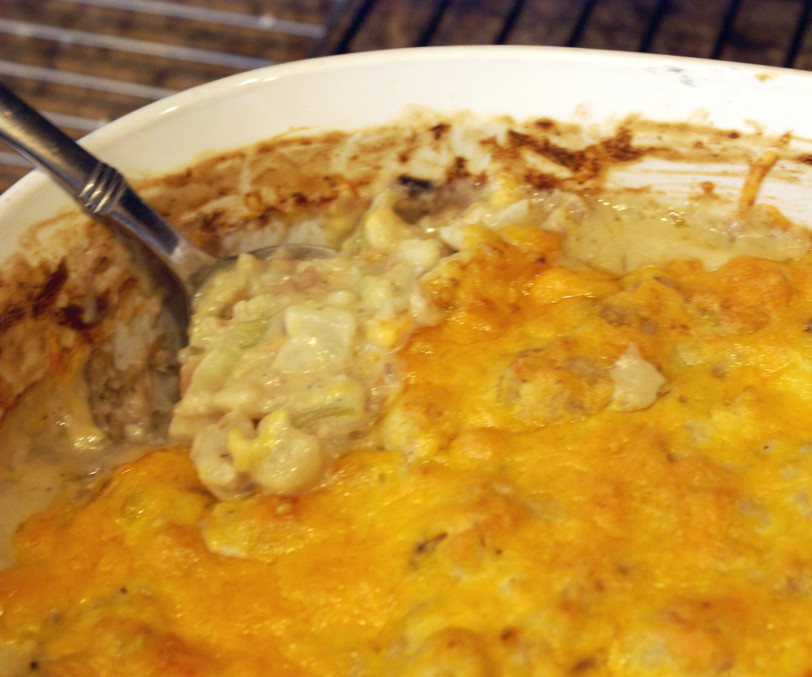 Low Calorie Tuna Casserole
 Low Carb Tuna “Noodle” Cauliflower Casserole