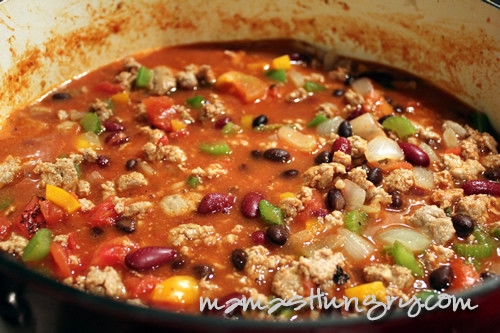 Low Calorie Turkey Chili
 Low Fat and Healthy Turkey Chili Recipe