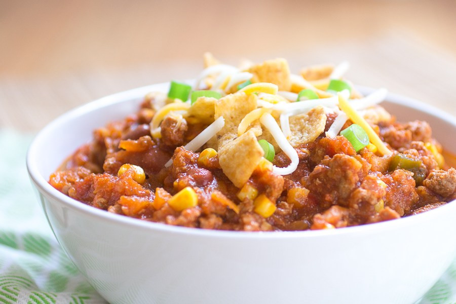 Low Calorie Turkey Chili
 Low Fat Turkey Chili