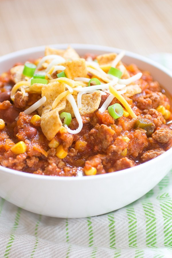 Low Calorie Turkey Chili
 Low Fat Turkey Chili