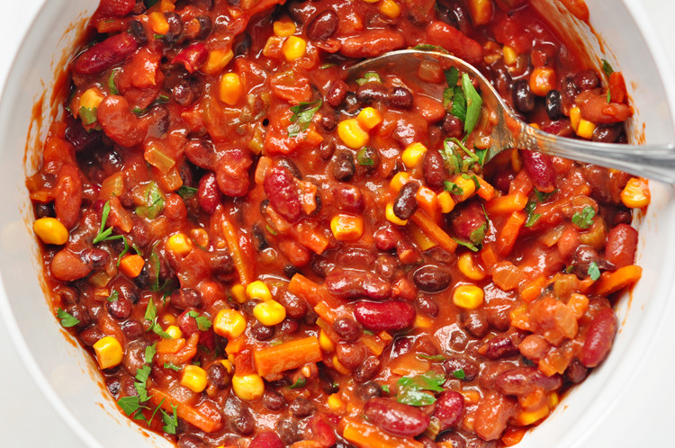 Low Calorie Vegetarian Chili
 14 High Protein Lunch and Dinner Recipes for Weight Loss