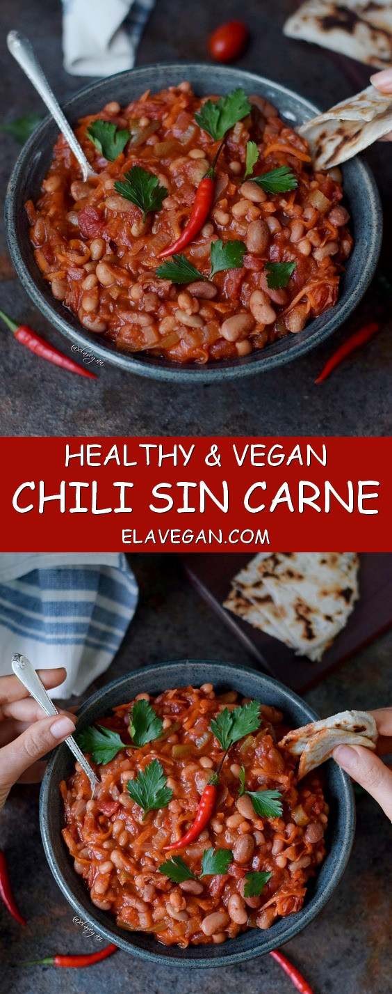 Low Calorie Vegetarian Chili
 Vegan chili recipe with beans