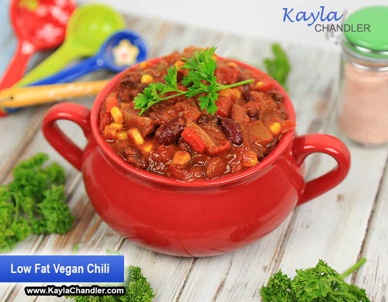 Low Calorie Vegetarian Chili
 Gluten Free Healthy Hearty Chili Recipe with Vegan