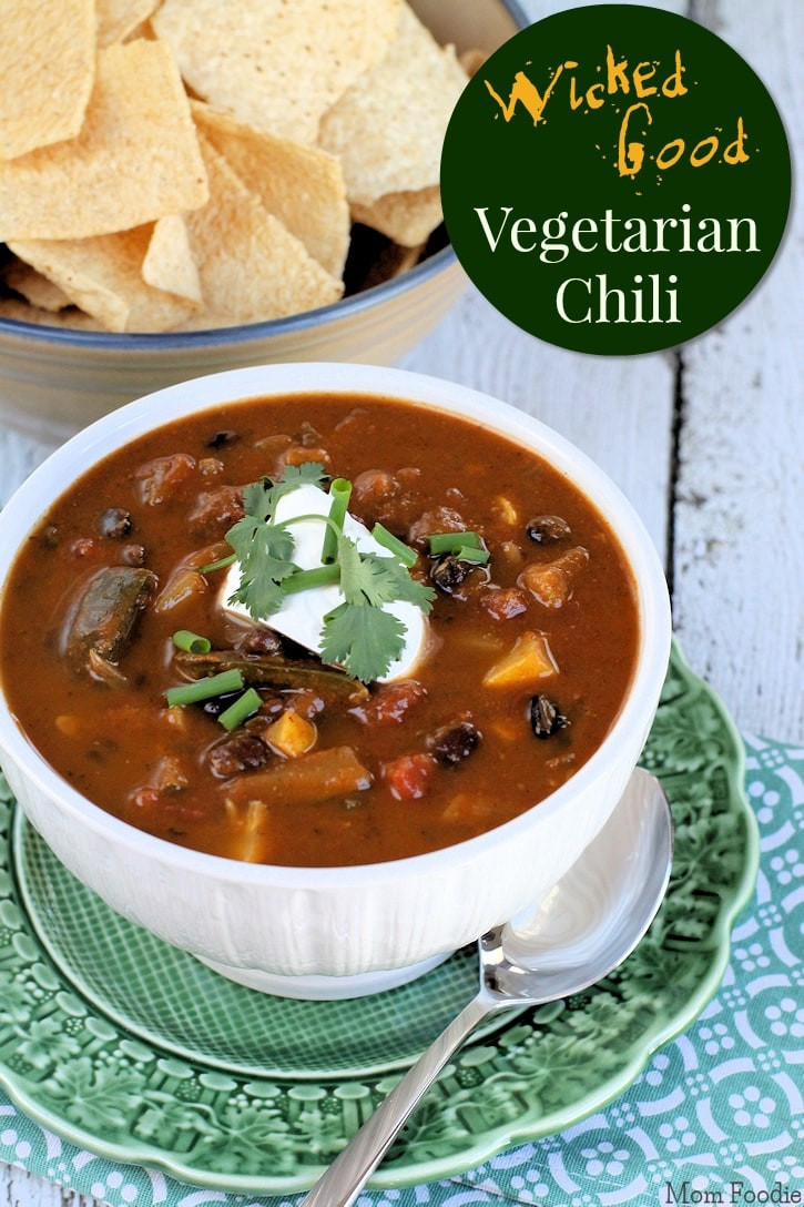 Low Calorie Vegetarian Chili
 Healthy Ve arian Chili Recipe Vegan and Grain free Too