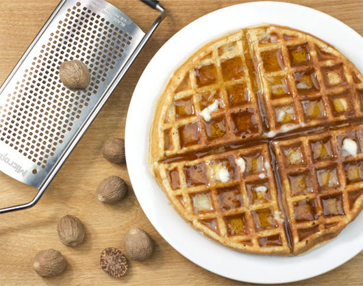 Low Calorie Waffles
 Low Fat Nutmeg Waffles Recipe