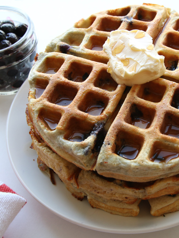 Low Calorie Waffles
 Low Carb Blueberry Waffle Recipe