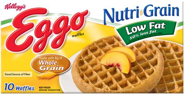 Low Calorie Waffles
 Kellogg s Eggo Nutri Grain Low Fat Waffles 10 ct