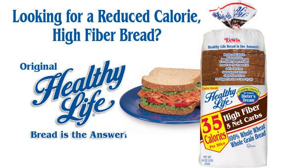 Low Calorie White Bread
 35 calorie bread